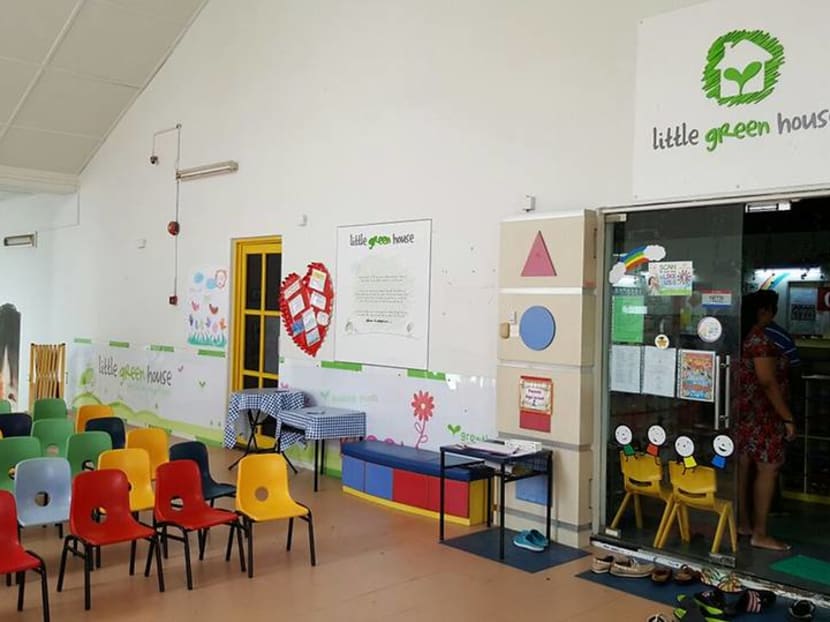 Children being screened for TB at Little Greenhouse preschool