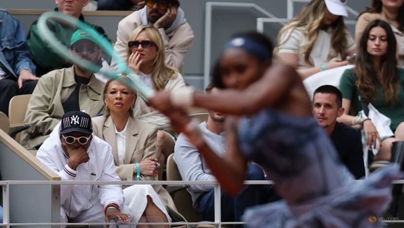 Gauff moves fast to ease Spike Lee's NBA pain