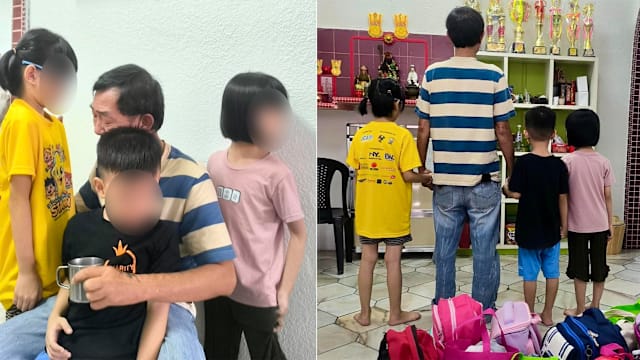 省吃俭用也养不起 马国单亲爸爸忍痛将三儿女送到护幼院