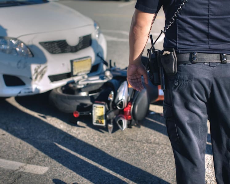 Man arrested after allegedly driving over motorcycle, leaving scene of accident in Woodlands