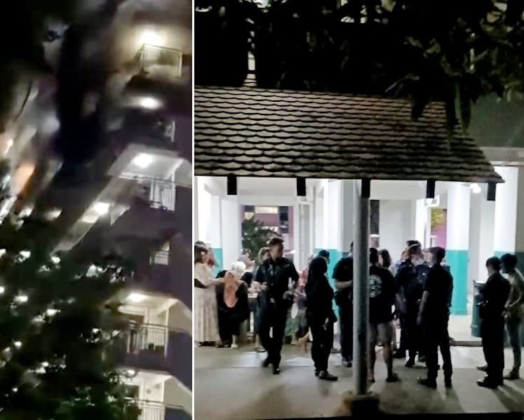 100 residents evacuated in Bedok North flat fire