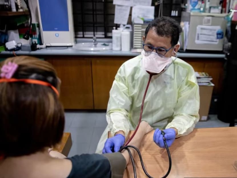 Dr Tan Tze Lee (pictured), a general practitioner at a clinic in Chua Chu Kang in March 2022. Dr Tan Tze Lee (pictured), a general practitioner at a clinic in Chua Chu Kang in March 2022.