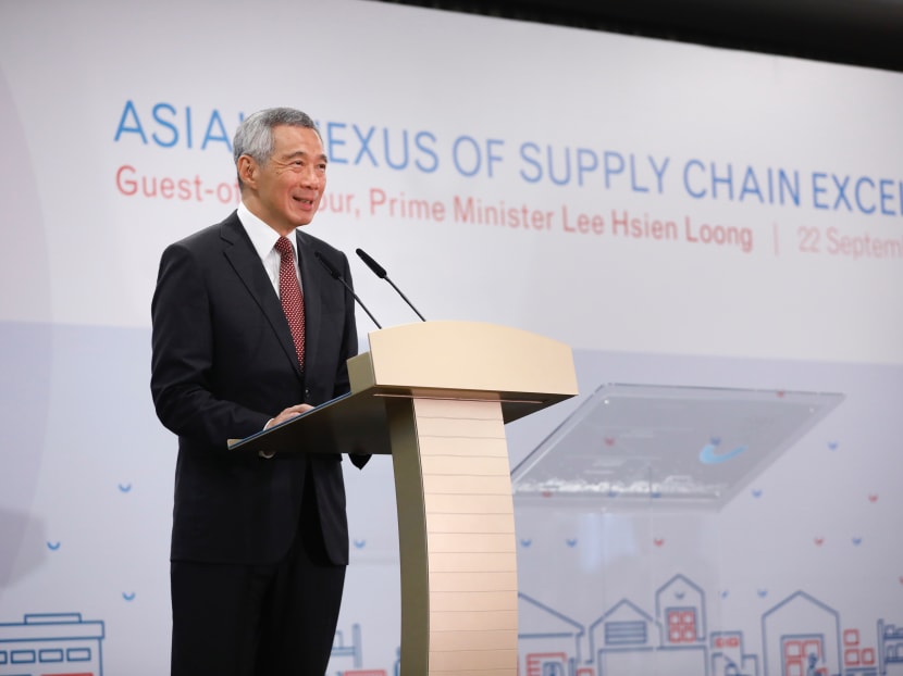 Prime Minister Lee Hsien Loong said the logistics industry will achieve a value-add of S$8.3 billion and create 2,000 new jobs for professionals, managers, executives and technicians by 2020. Photo: YCH Prime Minister Lee Hsien Loong said the logistics industry will achieve a value-add of S$8.3 billion and create 2,000 new jobs for professionals, managers, executives and technicians by 2020. Photo: YCH