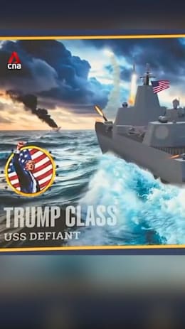 Trump announces new 'Trump-class' battleships that are '100 times more powerful'