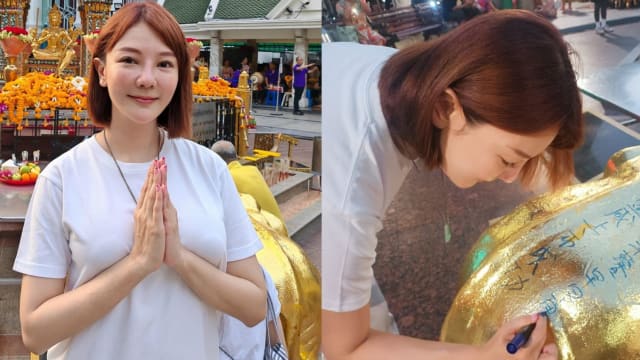过年前赴曼谷还愿、许愿　挫折面前，童缤毓坚持3“不”!