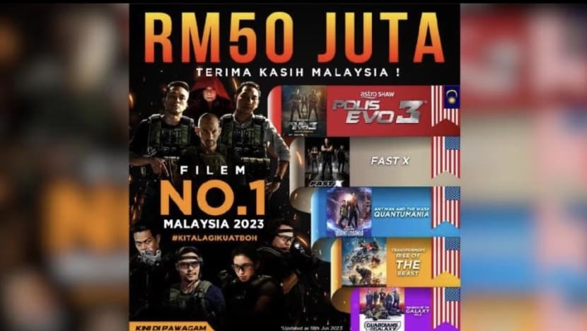 Polis Evo 3 terus pecah panggung, kutip RM50 juta Polis Evo 3 terus pecah panggung, kutip RM50 juta