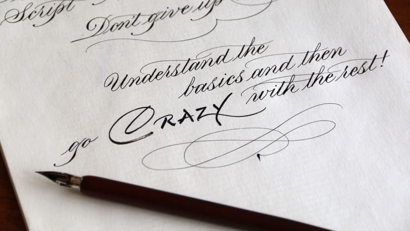 The write stuff: Calligraphy in the digital age