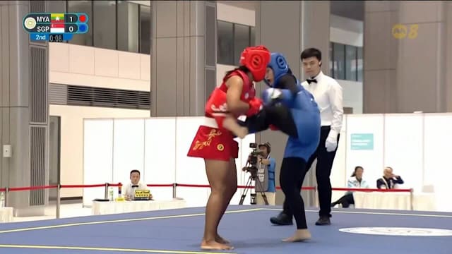 卡蒂嘉散打败给缅甸选手 获得并列铜牌