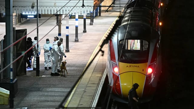 英国伦敦列车持刀伤人案 男嫌犯被控十项谋杀未遂罪名