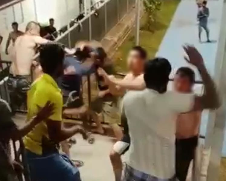 9 men helping with police probe into rioting case at Changi migrant workers’ dorm