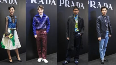 Which Star Showed Everyone Her Underwear At The Prada Party?