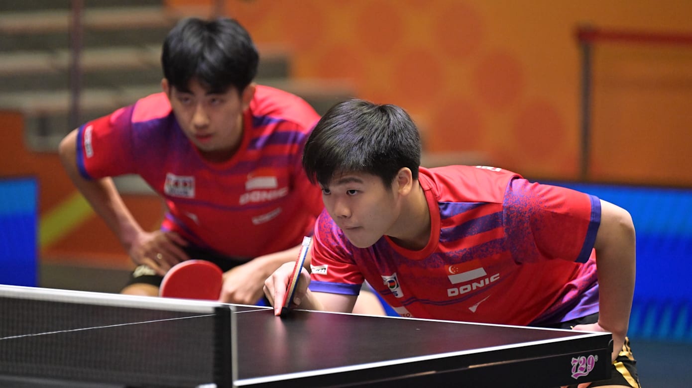 WTT新加坡大满贯 冯耀恩和郭勇止步16强
