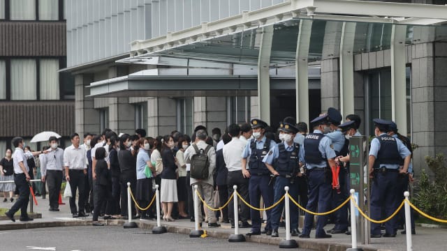 日媒：安倍枪击案原定今审前会议 因法院收到可疑箱子而取消