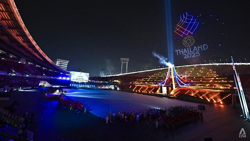 Visual spectacle and message of unity at 33rd SEA Games opening ceremony in Bangkok