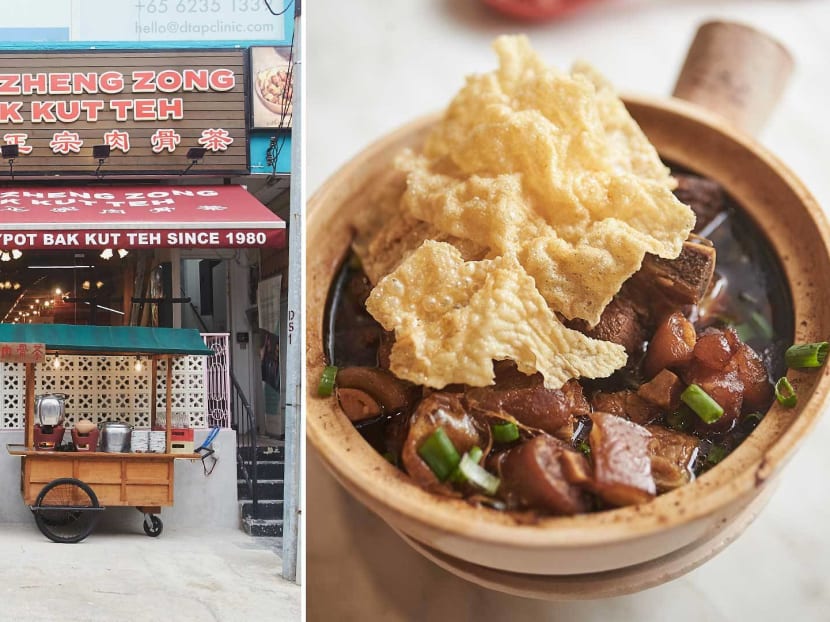 Order a shot of Martell in your bak kut teh.