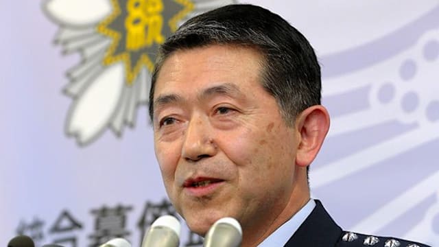 中国宣布制裁日本自卫队前统合幕僚长岩崎茂