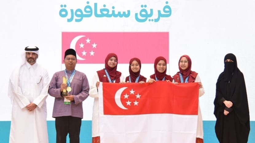 Madrasah Alsagoff juara bahas bahasa Arab antarabangsa di Qatar Madrasah Alsagoff juara bahas bahasa Arab antarabangsa di Qatar