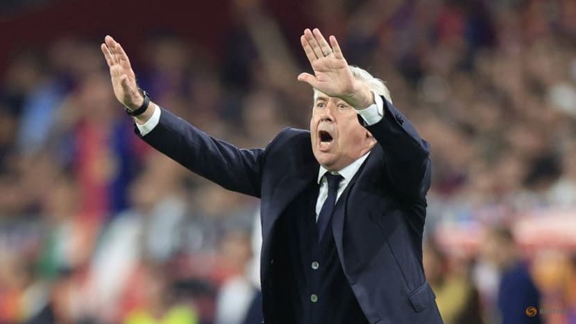 Real Madrid's Ancelotti rues late goal in cup final defeat against Barcelona