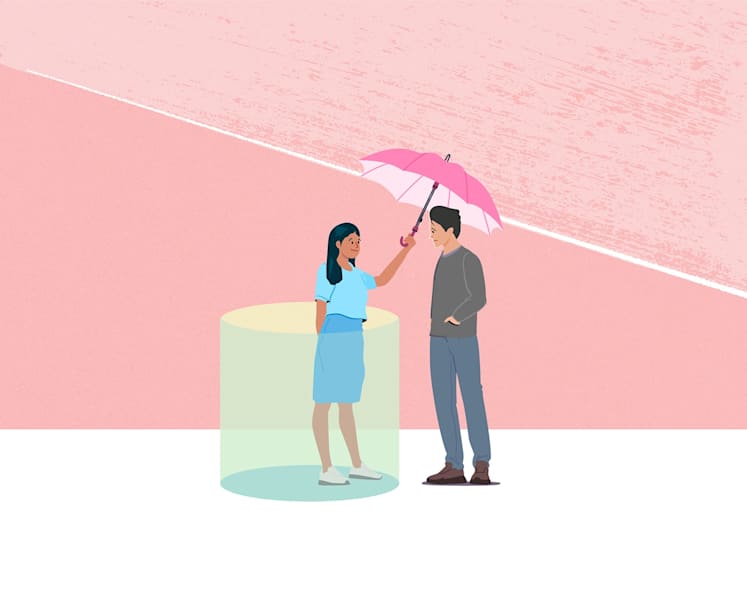 Offering a shoulder to cry on is part of friendship. But know where to draw the line