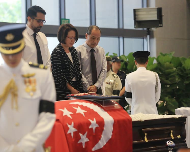 Young and old bid goodbye to S R Nathan