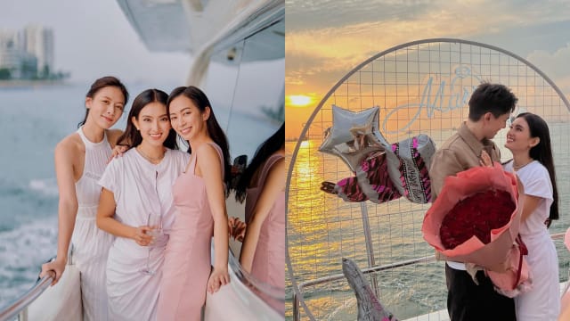 张奕恺、洪凌宣布订婚　“电灯泡”罗美仪感触良多
