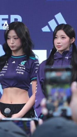 Babymonster at Adidas F1 event in Orchard