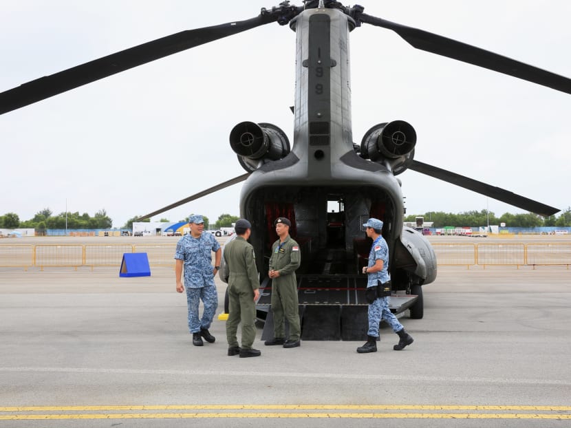 F-15SG jet, Apache helicopter to perform together at air show F-15SG jet, Apache helicopter to perform together at air show
