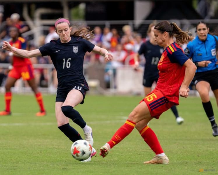 US will learn from bruising friendly defeat by Spain, says Hayes