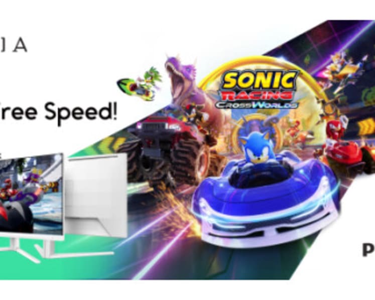Philips Evnia Joins Forces with Sonic Racing: CrossWorlds to Bring Gamers the Perfect Fusion of Speed and Visual Brilliance
