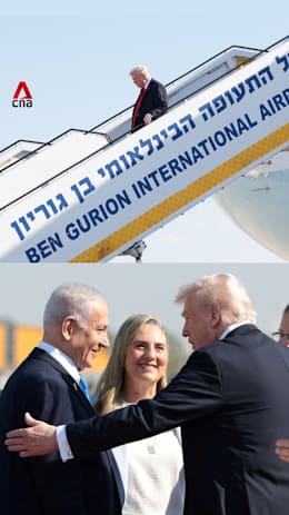 US President Donald Trump arrives in Israel to meet hostages