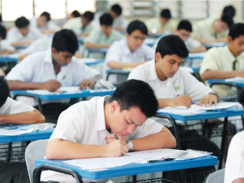Malaysian Form Five students taking the SPM examinations. The Malay Mail Online file photo