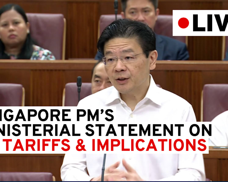 Watch: PM Lawrence Wong's ministerial statement on US tariffs and their implications for Singapore