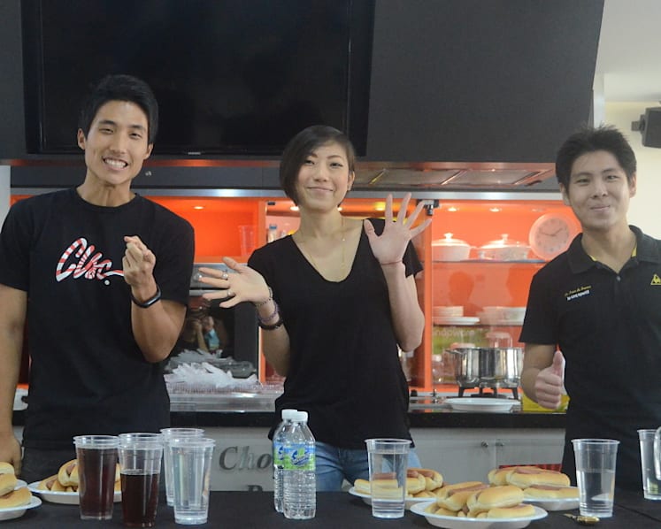Local competitive eater Sarah Ow doesn’t like to waste food