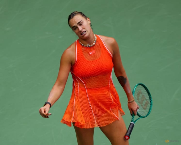 Sabalenka feels weight of three-peat in US Open final loss
