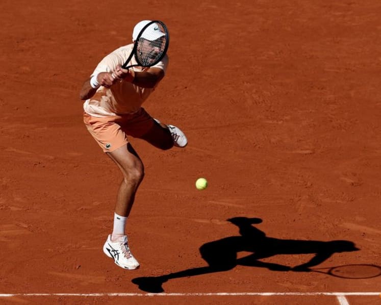 Djokovic battles past French hope Royer to reach third round