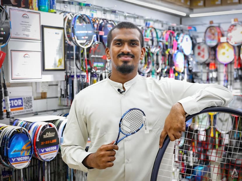 The 22-year-old racquet stringer who brought millions of views on TikTok to his family business