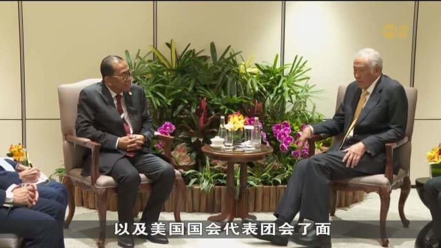 黄永宏会见东帝汶总统 重申两国友好双边防务关系