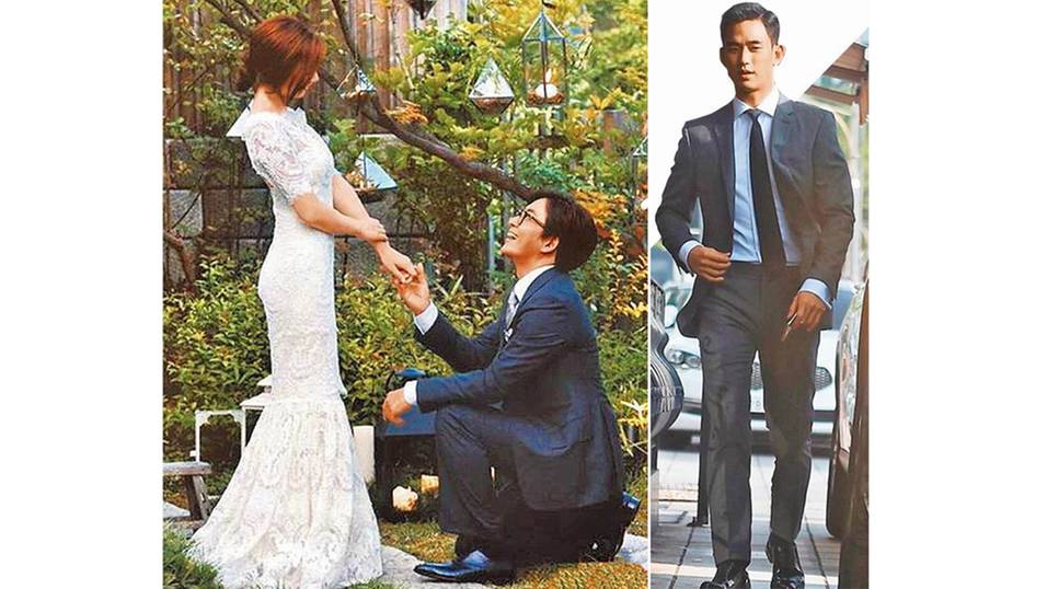 Bae Yong Joon marries Park Soo Jin 8days