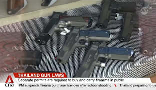 Firearms controls tightened in Thailand following 2 deadly shooting incidents 