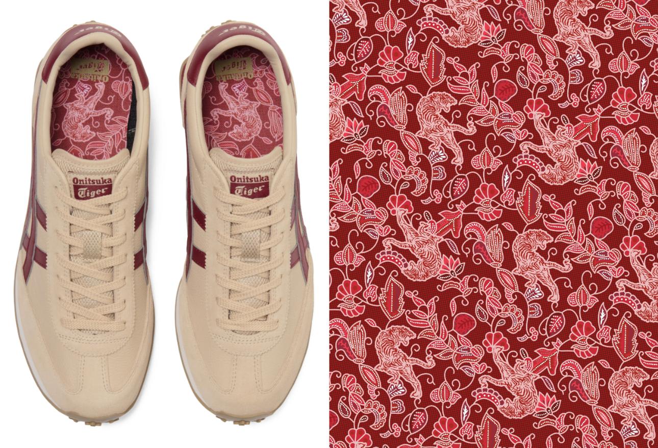 新加坡限定！Onitsuka Tiger娘惹风复古跑鞋+本地美食潮T登场- vibes by