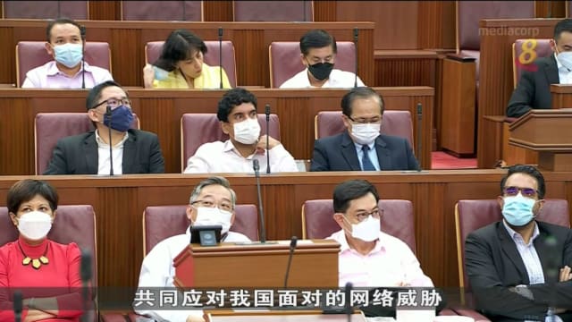 我国拟设国防数码防卫与情报军部队 议员们提出看法疑问