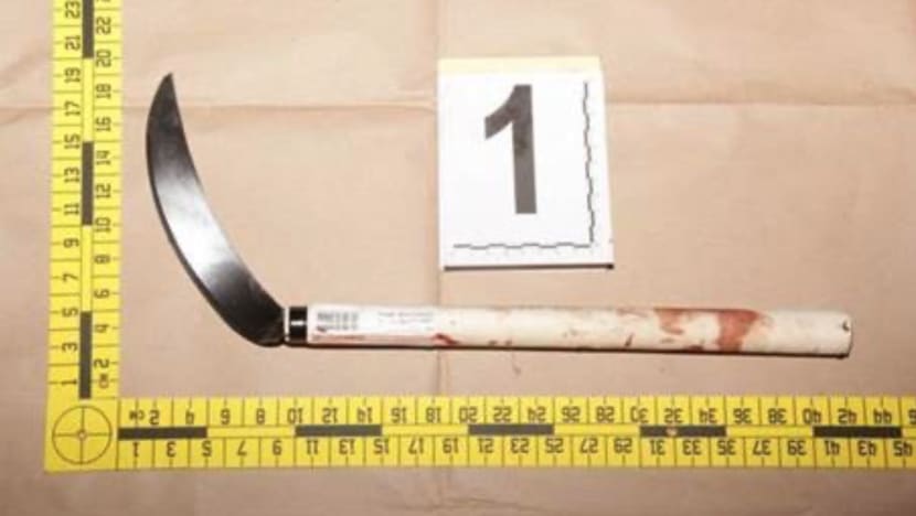 Man arrested for assaulting 2 Certis officers in Sembawang; allegedly slashed 1 of them with sickle