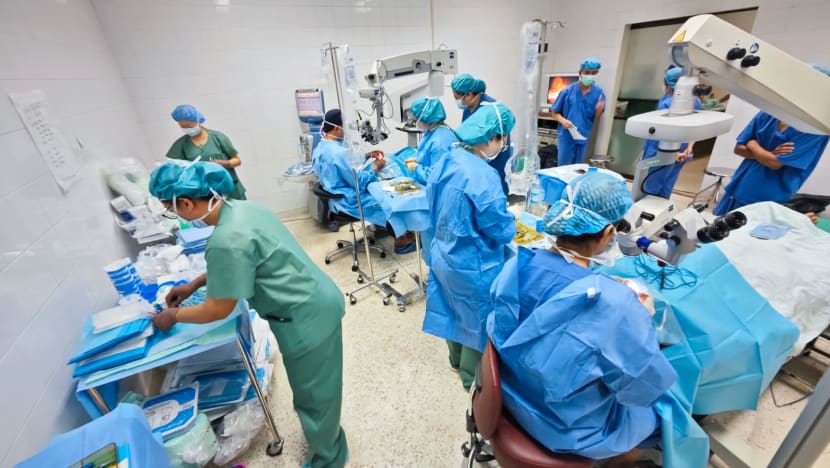 How a Singapore team braved poor communications and equipment to provide free eye surgery for Laotians How a Singapore team braved poor communications and equipment to provide free eye surgery for Laotians