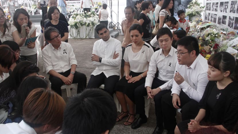 Display flag as a tribute, suggest grassroots leaders, residents