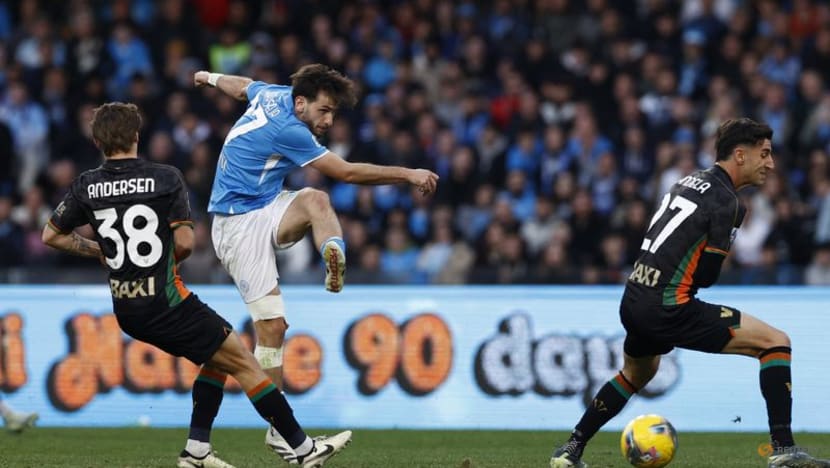 Napoli draw level with leaders Atalanta after 1-0 win over Venezia