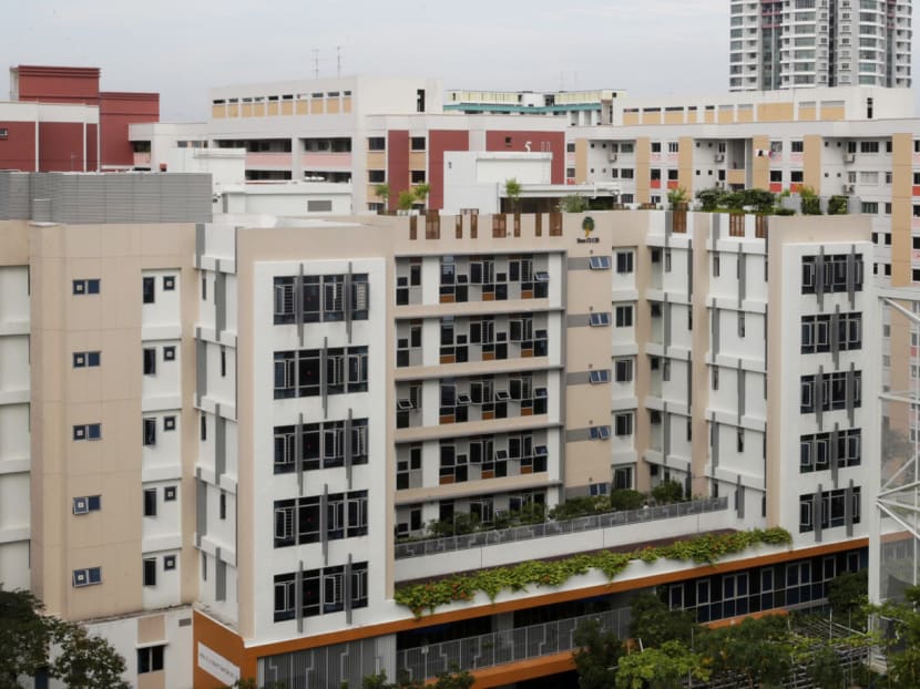 A view of Ren Ci nursing home located at Bukit Batok Street 52.