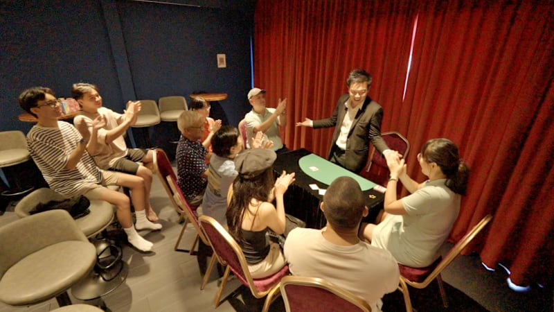 Magician finds the magic in his hood: Telok Kurau