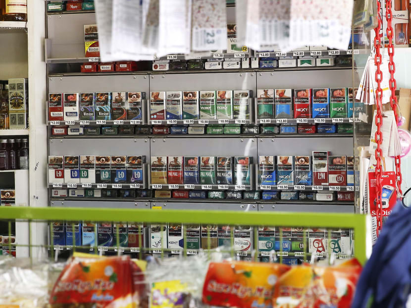 From August 2017, you won't be seeing any tobacco products on display like this at supermarkets, convenience stores and other retail shops. TODAY file photo From August 2017, you won't be seeing any tobacco products on display like this at supermarkets, convenience stores and other retail shops. TODAY file photo