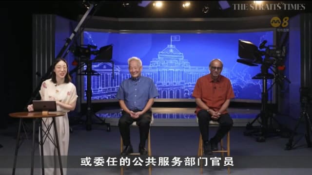 针对总统选举 黄国松和尚达曼回答年轻人提问