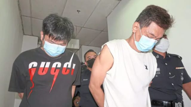 两狮城男涉嫌持有逾58公斤迷幻药和克他命 在马国被控